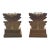Mid-Century Italian Neoclassical Bookends - a Pair For Sale