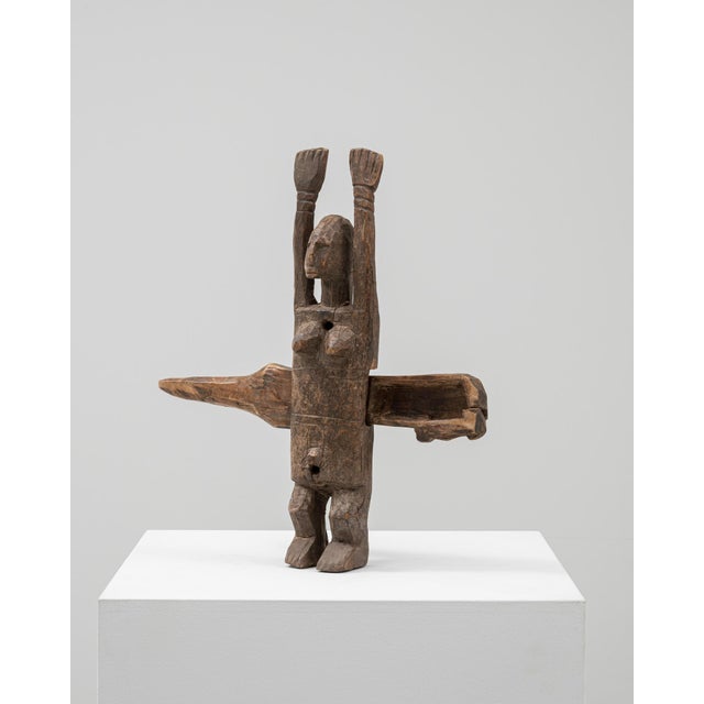 1950s African Wooden Decoration For Sale In Greensboro - Image 6 of 18