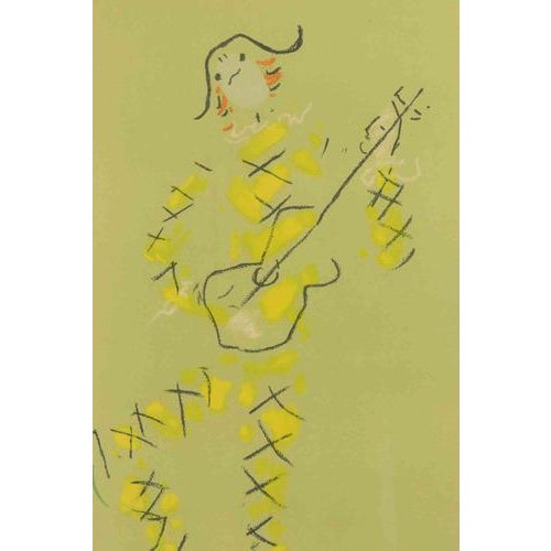 Lithograph on paper realized in 1954. Signed in the plate, and dated. Framed with glass, very good condition. This piece...