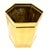 Brass Vintage English Brass Hexagonal Jardiniere Planter For Sale - Image 8 of 8