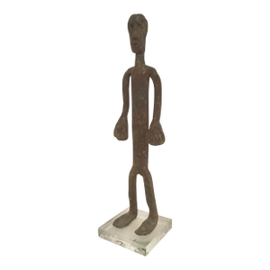 Dogan Tribe Style Figure Standing Made of Forged Iron, 15.5” High