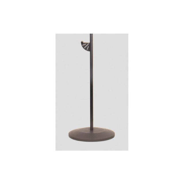 Modern Black Metal Floor Coat Rack For Sale - Image 5 of 10