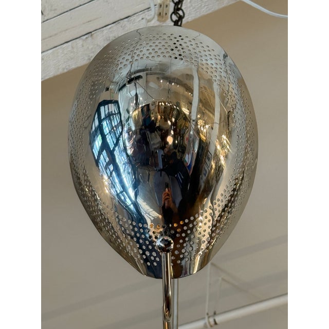 NauticalMart Mid-Century Modern Perforated Sputnik Chandelier For Sale - Image 9 of 12