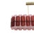 Mid-Century Modern Murano Glass Suspension Lamp with Gilt Metal Structure, Italy, 1999 For Sale - Image 3 of 10