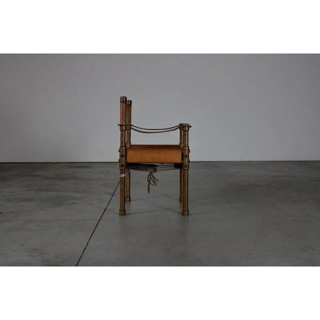 Large Safari Dining Armchair, Germany, 1960s For Sale - Image 16 of 18