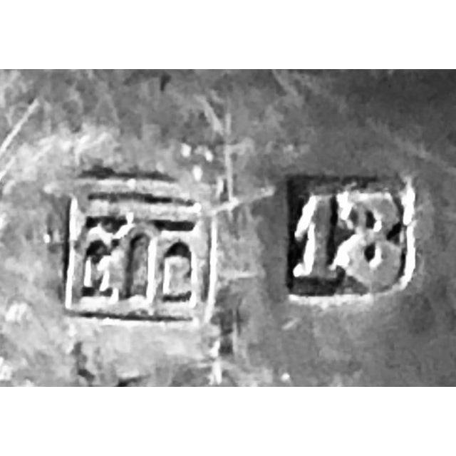 1940s Vintage Guy Degrenne French Silver Plated Flatware, Set of 37 For Sale - Image 5 of 13