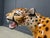 Large Italian Ceramic Leopard Statue, 1960s For Sale - Image 6 of 12