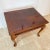 OYYO 1900s Bombay Company French Style Carved Mahogany Claw Foot Side Table For Sale - Image 4 of 8