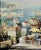 Late 20th Century Lucien Delarue, Port de Menton (Harbor of Menton), Circa 1975 For Sale - Image 5 of 11