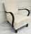 Brown Art Deco Armchair in Lamb's Bouclé by J. Halabala, 1920s For Sale - Image 8 of 18