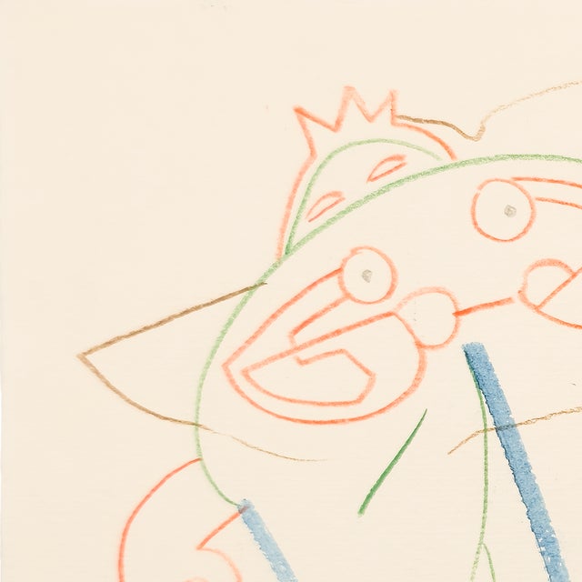 Figurative Shielded - Eva Bouzard-Hui, C. 1994 For Sale - Image 3 of 12