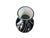 1978 Signed Foster Mid-Century Modern Black & White Cased Art Glass Vase For Sale In Atlanta - Image 6 of 11