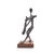 Simon Gordon Mid Century Brutalist Iron Sculpture Man With Fish For Sale In Chicago - Image 6 of 10