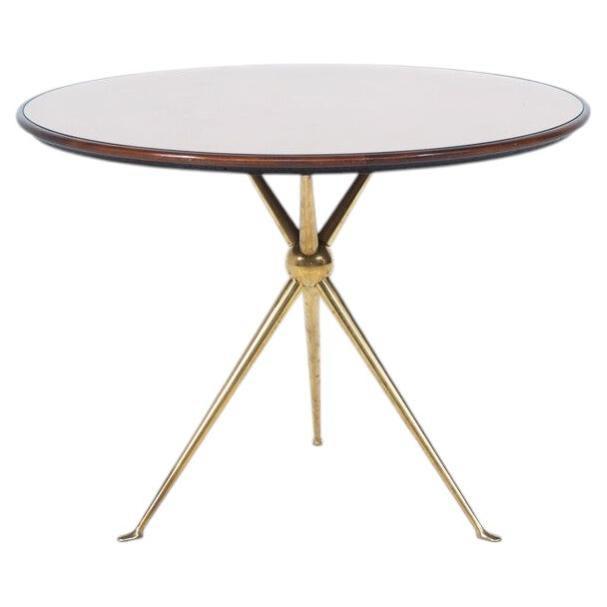 Tripod Side Table attributed to Osvaldo Borsani for Arredamenti Borsani, Italy, 1950s For Sale - Image 13 of 13