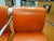 Metal Mid Century Modern Attributed to Peter Protzman for Herman Miller Orange Modular Chair Set For Sale - Image 7 of 10