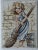 Cosette was a fictional character in Victor Hugo’s novel Les Misérables. This needlepoint was manufactured by SEG de Paris...
