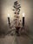 Wall Lights with Crystal Glass Flowers and Marbled Metal attributed to Maison Baguès, 1950s, Set of 2 For Sale - Image 14 of 15