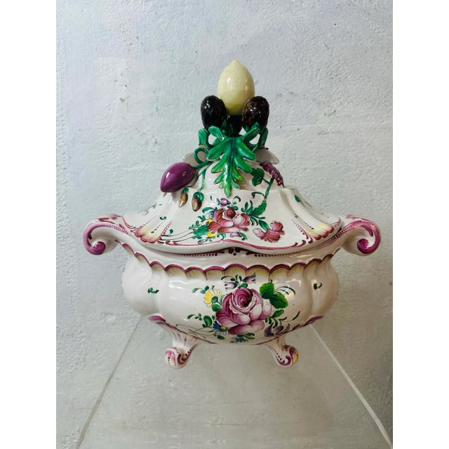 1970s Large Italian Soup Tureen For Sale In Charleston - Image 6 of 10