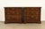 Baker Furniture Style Georgian Banded Flame Mahogany and Burlwood Three-Drawer Bedside Chests, Pair For Sale - Image 14 of 14