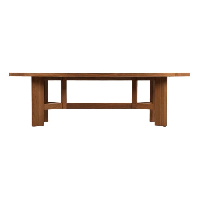 Holly Hunt Walnut Dining Table 2010 For Sale