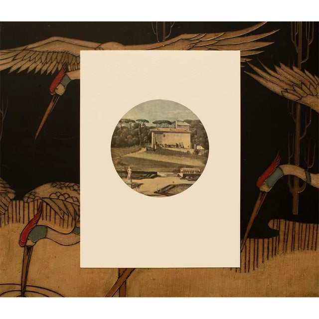 1951 After Ingres "Raphael's Casino in Rome", First Edition Parisian Photogravure For Sale - Image 4 of 10