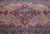 Red Extremely Fine Antique Persian Tehran Wool Rug 4'7'' X 6'8'' For Sale - Image 8 of 10