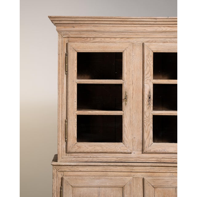 Tan Oak Provençal Vitrine, French Rustic Design, France, Circa 1880 For Sale - Image 8 of 18