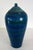 Large lidded vase in blue and green glazed earthenware, in the style of Italian Bitossi pieces produced under the...