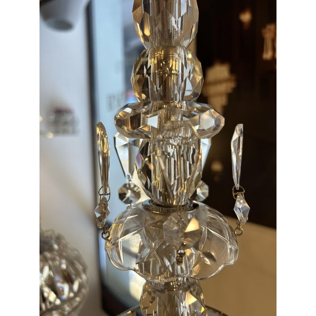 Modern Pendant Lamp with Crystal Shade by Bakalowits, 2010s For Sale - Image 3 of 5