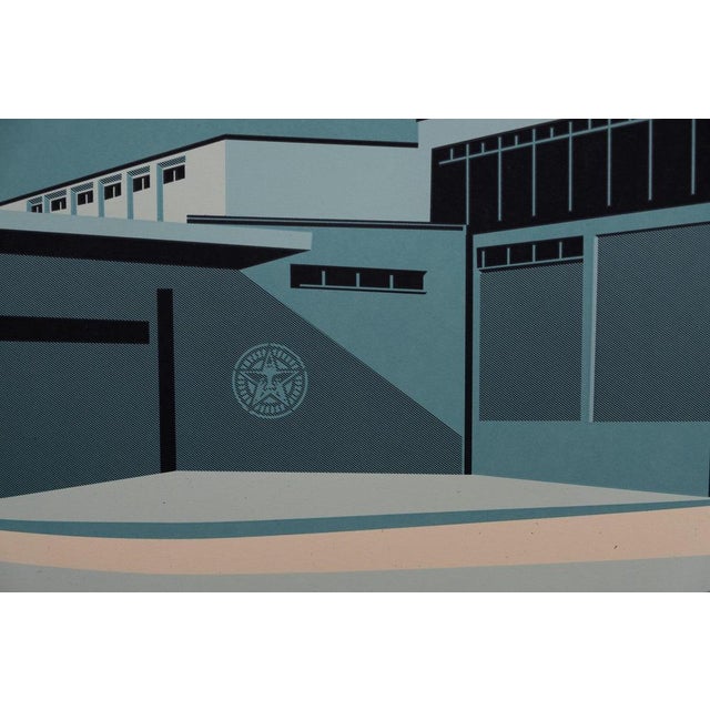 Contemporary Shepard Fairey, Downward Trajectory, Lithograph For Sale - Image 3 of 12