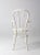 Vintage White Metal Bistro Chair For Sale - Image 4 of 13