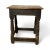 Carved Oak Joined Stool, 1680, in Good conditions. Designed before 1890
