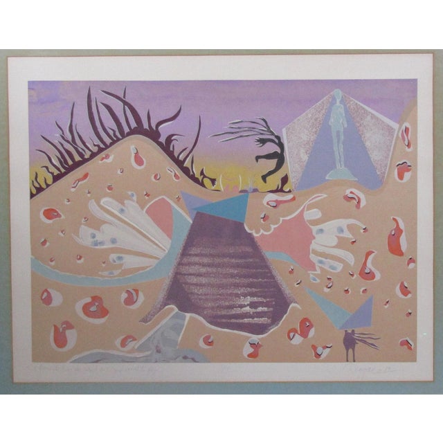 Limited Edition Print 3/10 - "I Know It's Time for Ritual But I Just Want to Fly" - Signed Reggae 1983 This unique and...