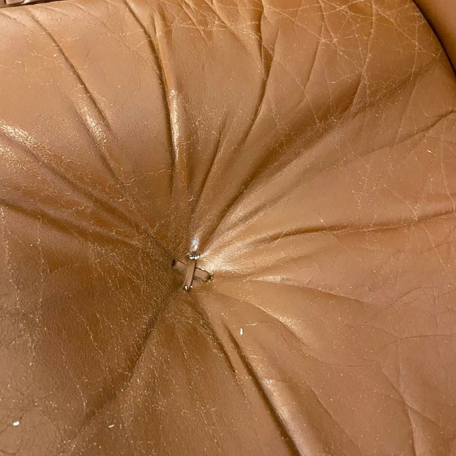 Mid Century Modern De Sede Vintage Reclining Leather Sofa For Sale - Image 12 of 13