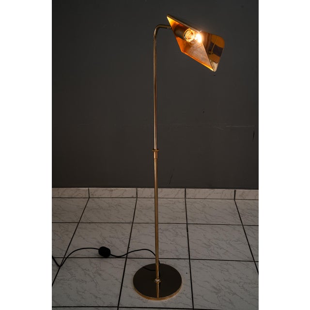 Adjustable Nickel-Plated Floor Lamp, Vienna, 1960s For Sale - Image 17 of 18