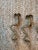 These classic brass snake handles make for a unique and whimsical cabinet or buffet handle.