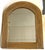 Vintage Wood Classics Coastal Style Arched Top Wall Mirror For Sale - Image 4 of 11