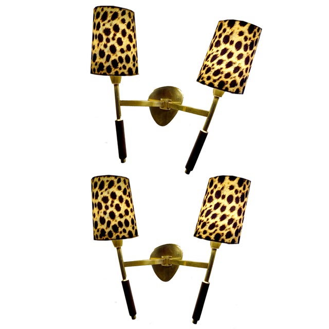 French Sconces, 1950s, Set of 2 For Sale - Image 6 of 15