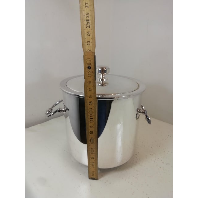 Ice Bucket with Original Box from Christofle, France, 1960s For Sale - Image 11 of 12