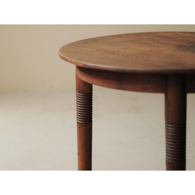 Antique Round Side Table by J. & J. Kohn, 1900s For Sale - Image 5 of 17