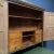 Painted Pine Bureau with Top Cabinet For Sale - Image 11 of 18