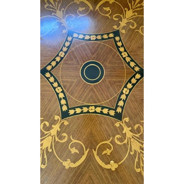 This Coffee Table is made out of wood, solid wood, veneer, and metal. This Coffee Table has French style and design, it...