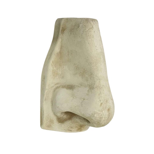 Plaster Cast of David's Nose Sculpture Wall Art For Sale - Image 4 of 6