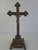 Antique Czechoslovak Neo-Gothic Cast Iron Table Crucifix, 1900s For Sale - Image 14 of 18