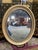 Louis XVI Oval Mirror with Gold Leaf For Sale - Image 3 of 10