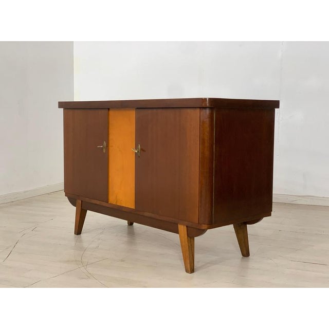 Brown Mid-Century Dresser or Sideboard For Sale - Image 8 of 11