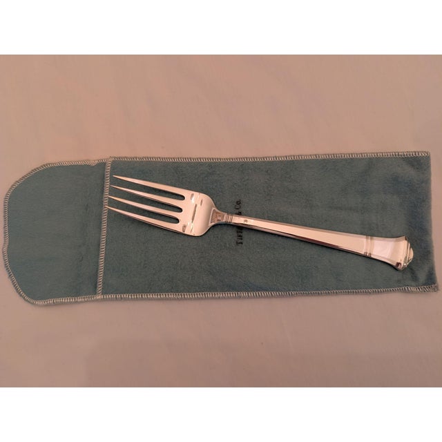 1970s Tiffany & Co. "Windham" Sterling Silver Serving/Salad Fork For Sale - Image 11 of 12