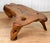 Vintage Teak Root Burl Live Edge Sculptural Bench Coffee Table For Sale - Image 4 of 8