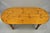 French Country Vintage French Country Oval Pine Wood 78" Baluster Leg Farmhouse Dining Table For Sale - Image 3 of 18