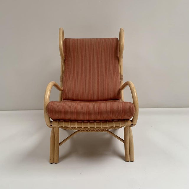 Wood Vintage Model BP16 Armchair in Bamboo by Gio Ponti for Bonacina, Italy, 1963 For Sale - Image 7 of 18
